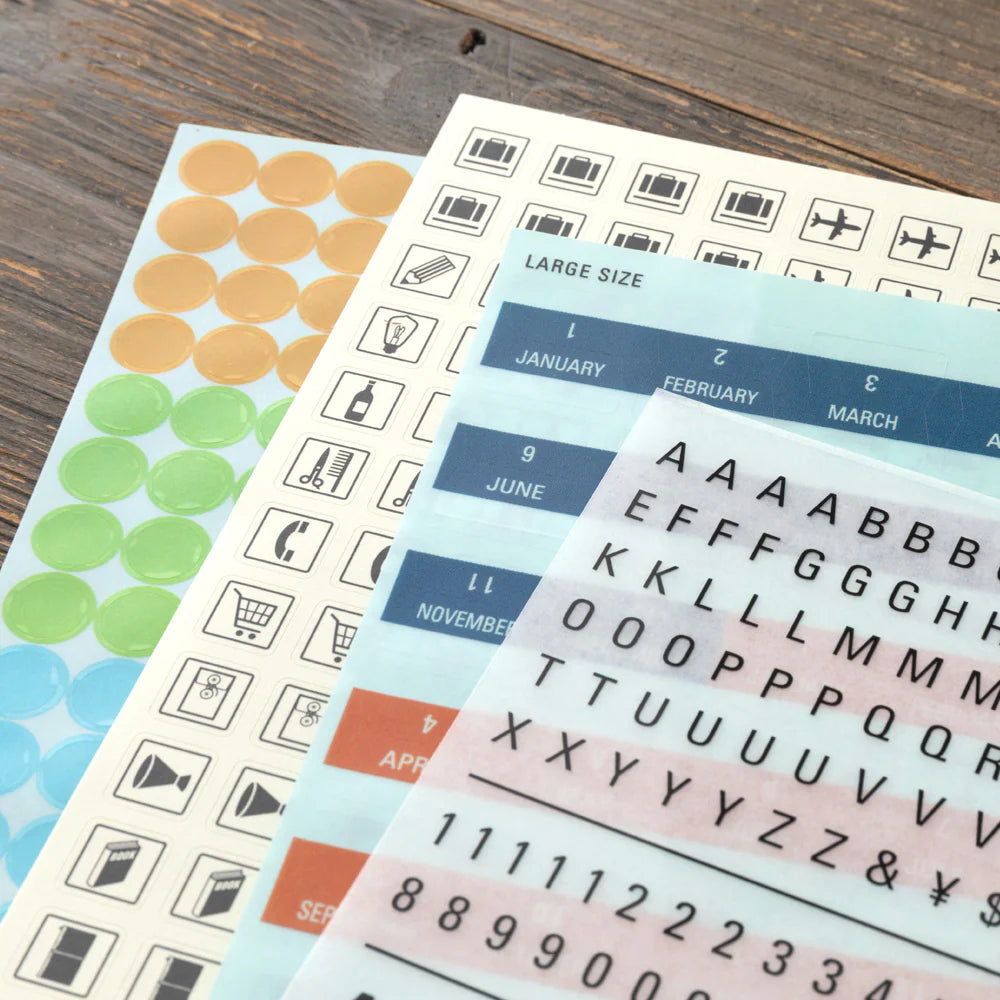 2026 TRAVELER'S Diary Sticker Set