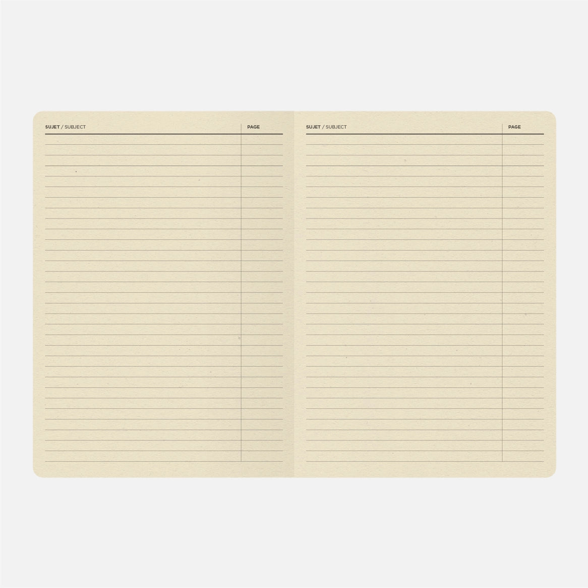 Papier Tigre Notebook A5 - Admin Squared