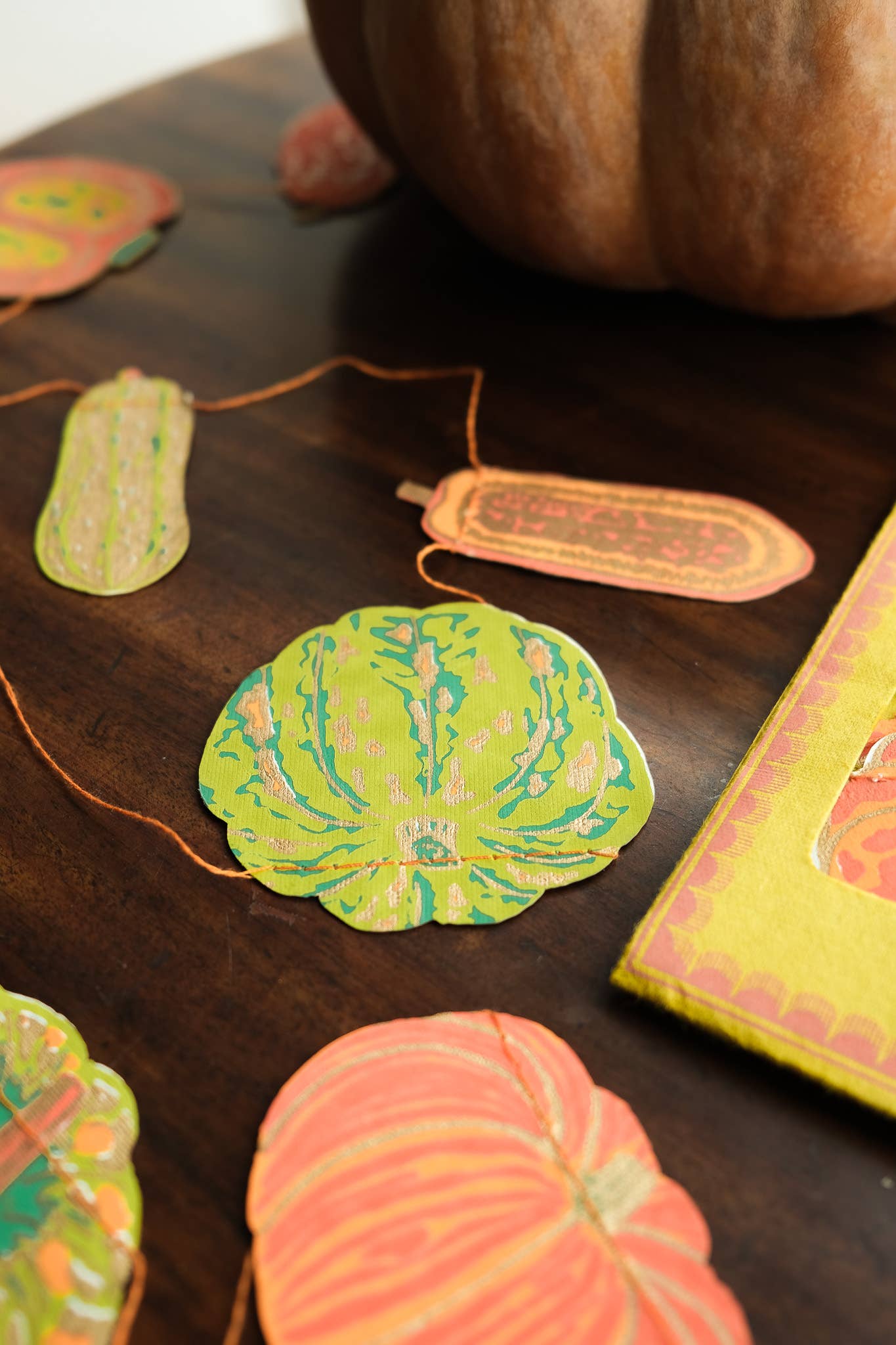 Squashes Sewn Garland · East End Press
