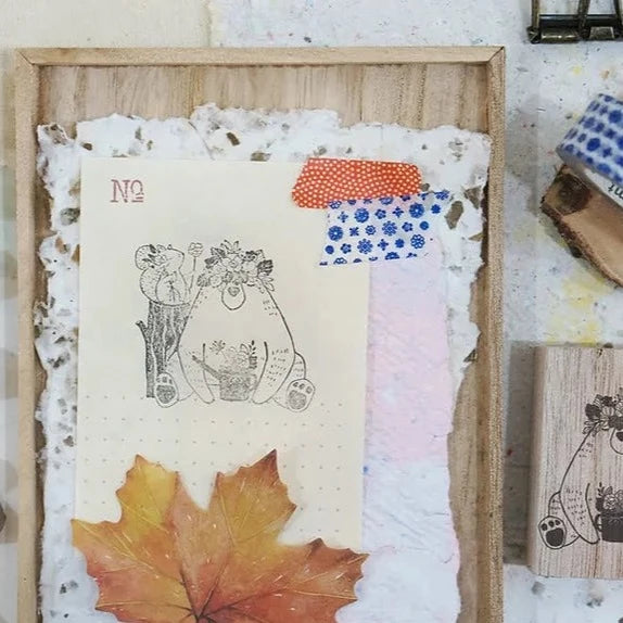 Florist Rubber Stamp · Black Milk Project