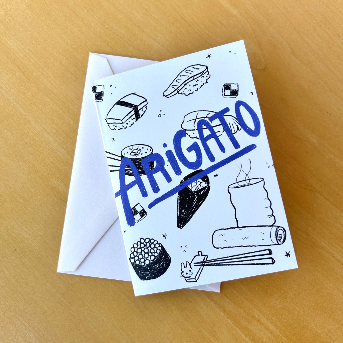 Arigato Mini Card Set of 6 · Paper Plant Co