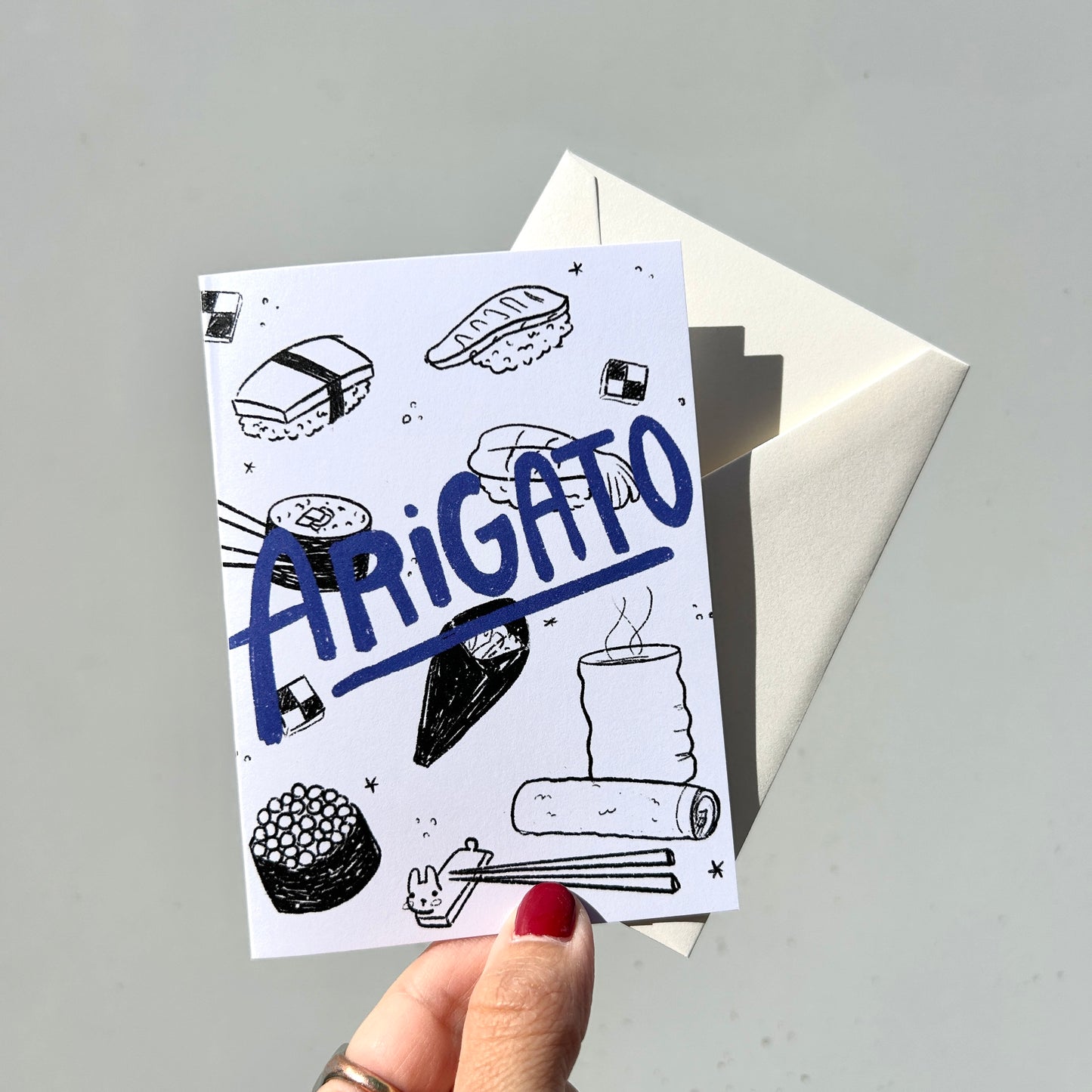 Arigato Mini Card Set of 6 · Paper Plant Co