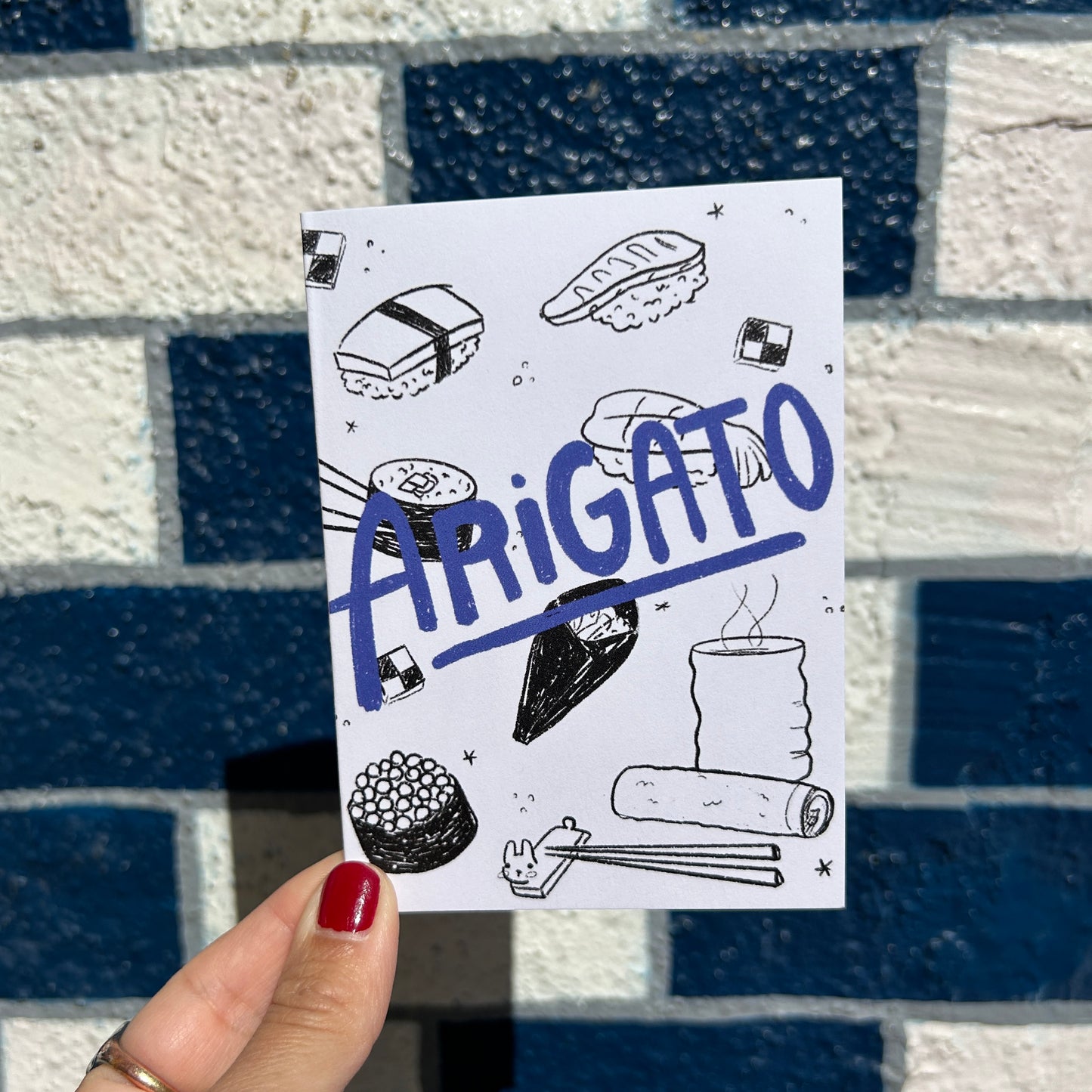 Arigato Mini Card Set of 6 · Paper Plant Co