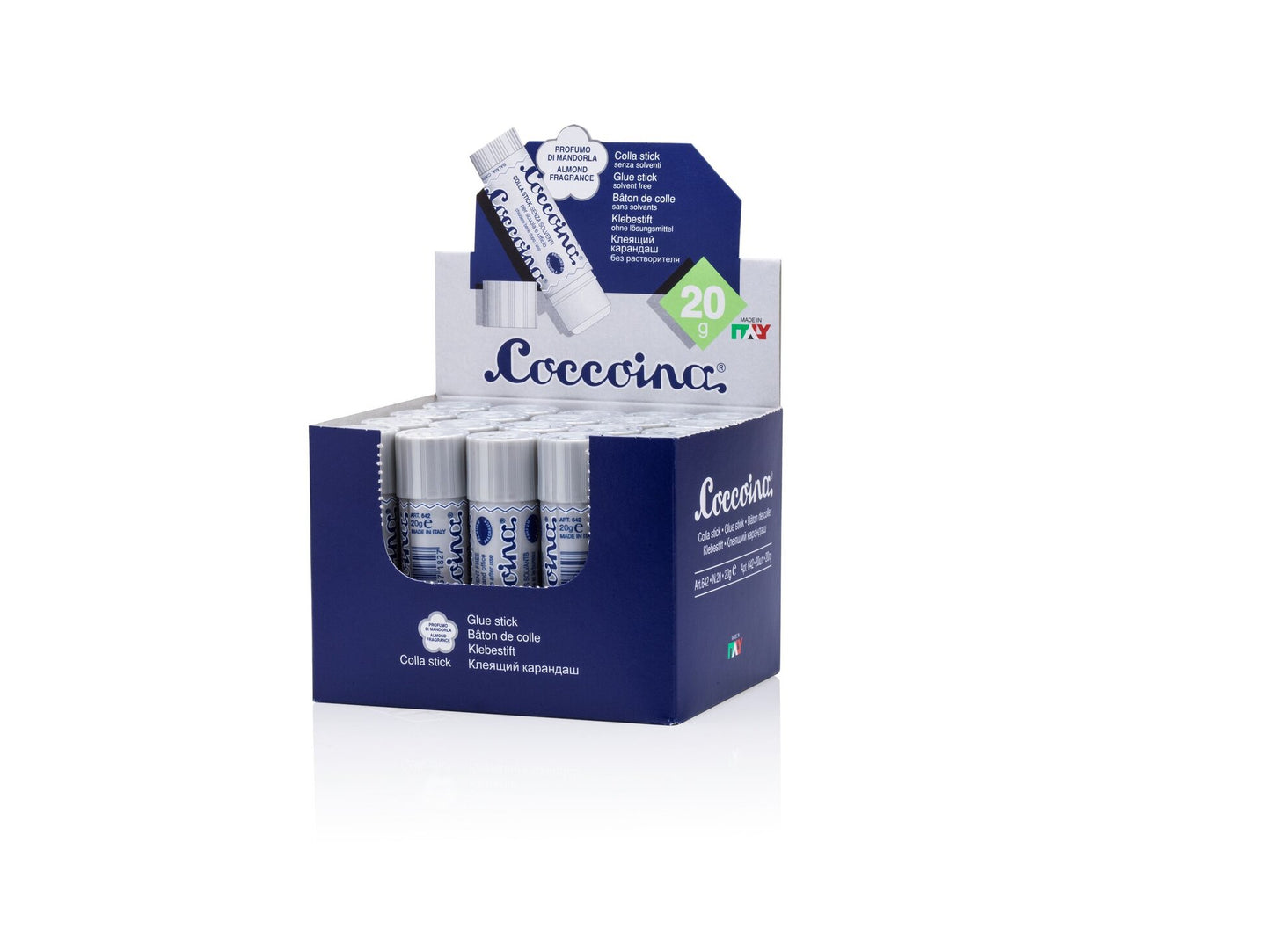 Almond Scented Glue Stick · Coccoina