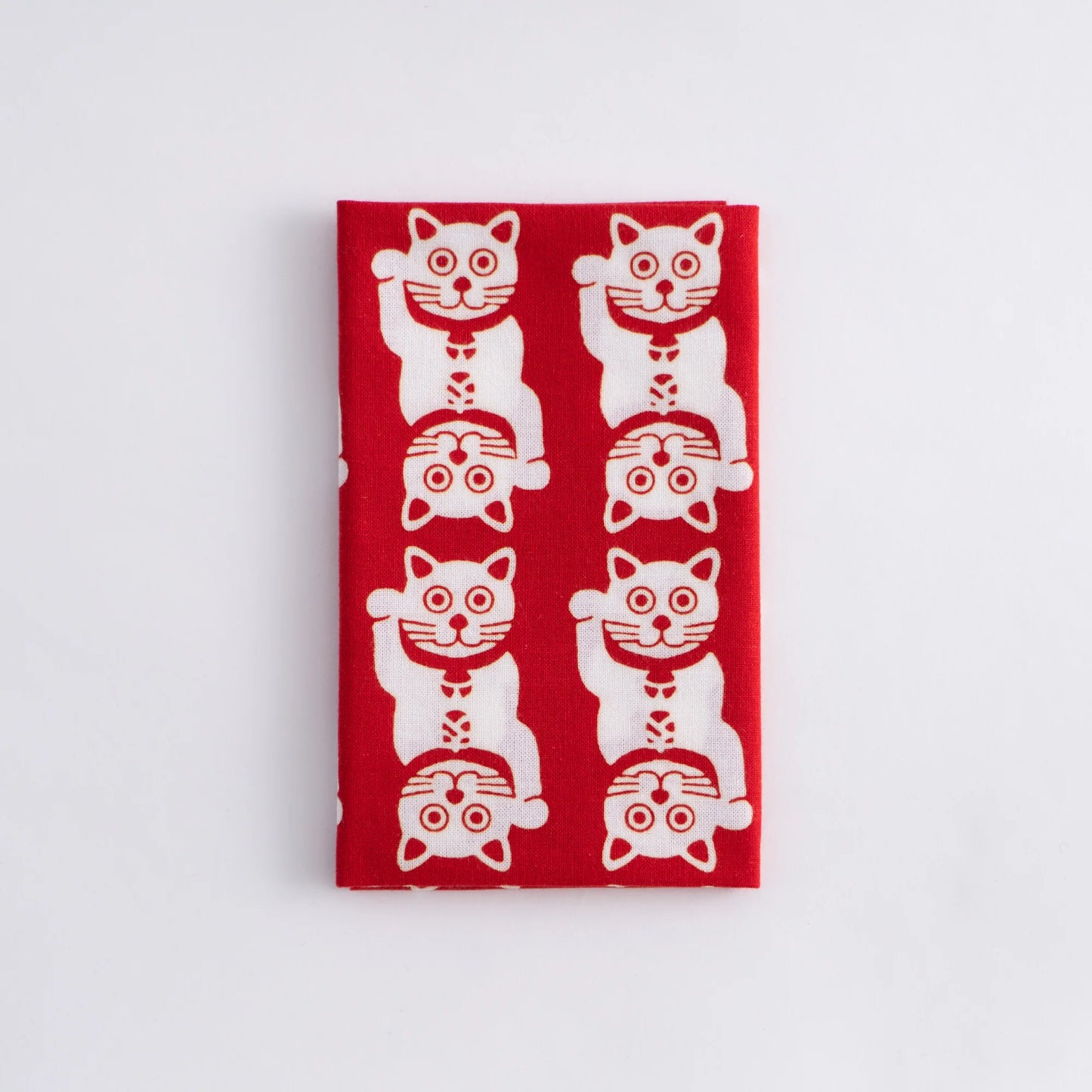 Lucky Cat Tenugui Towel · Kamawanu