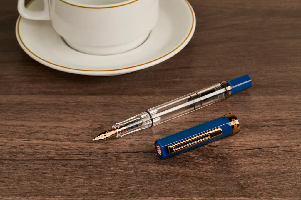 TWSBI ECO Indigo Blue + Bronze Fountain Pen《Fine》