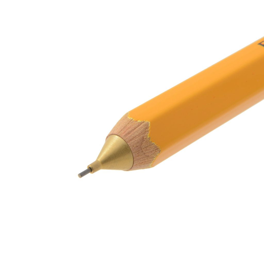 Ohto Wooden Mechanical Pencil 0.5mm - Yellow
