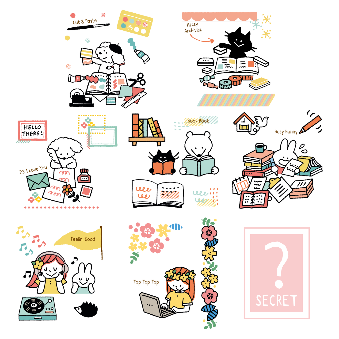 Doki Doki Clear Stamps · Sakuralala