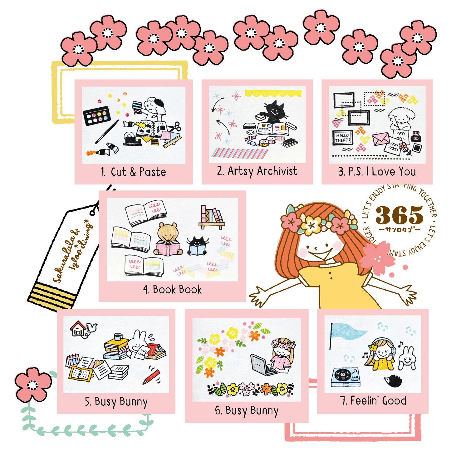Doki Doki Clear Stamps · Sakuralala