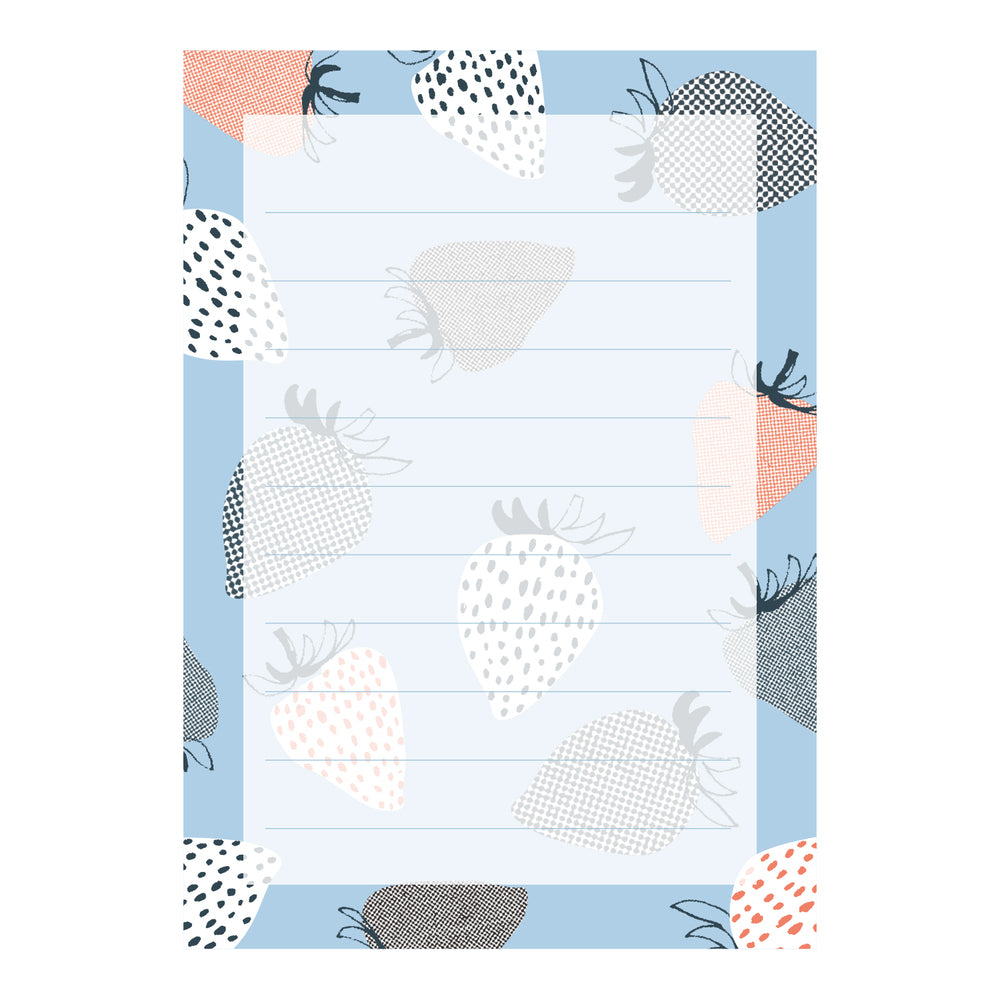 hocco Strawberry Lined Notebooks · Regaro Papiro