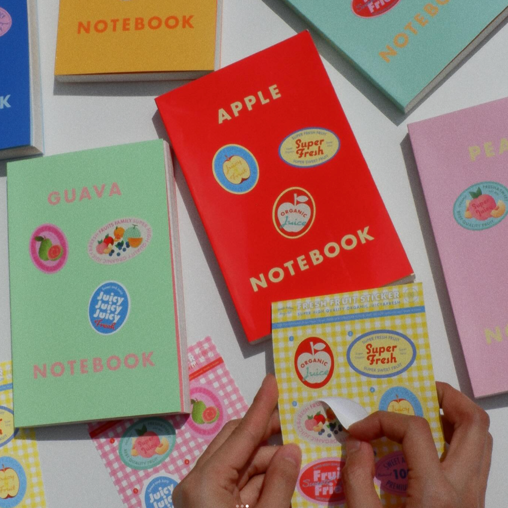 Fresh Fruit Sticker Sheets · Fruit Fries