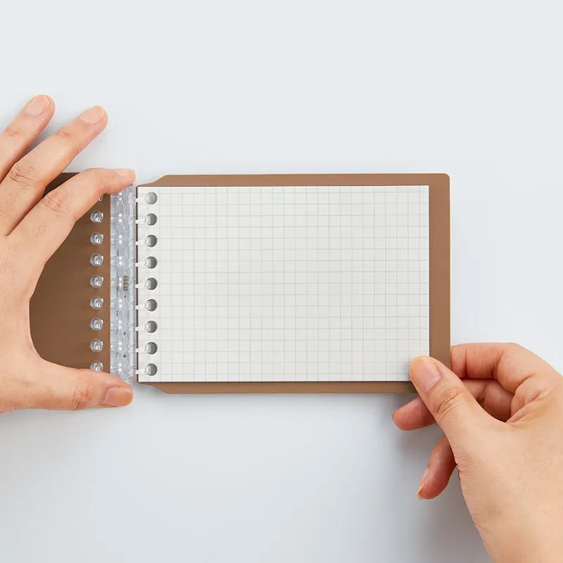 Kurutto Ring Mini Binder Set / Light Purple · Maruman
