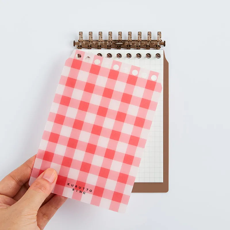 Kurutto Ring Mini Binder Set / Light Purple · Maruman
