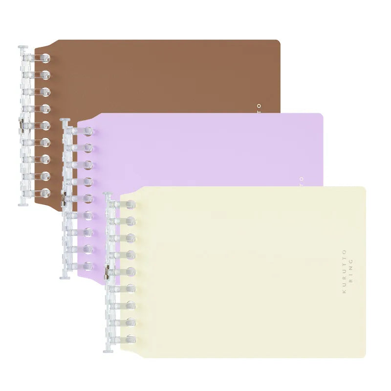 Kurutto Ring Mini Binder Set / Light Purple · Maruman