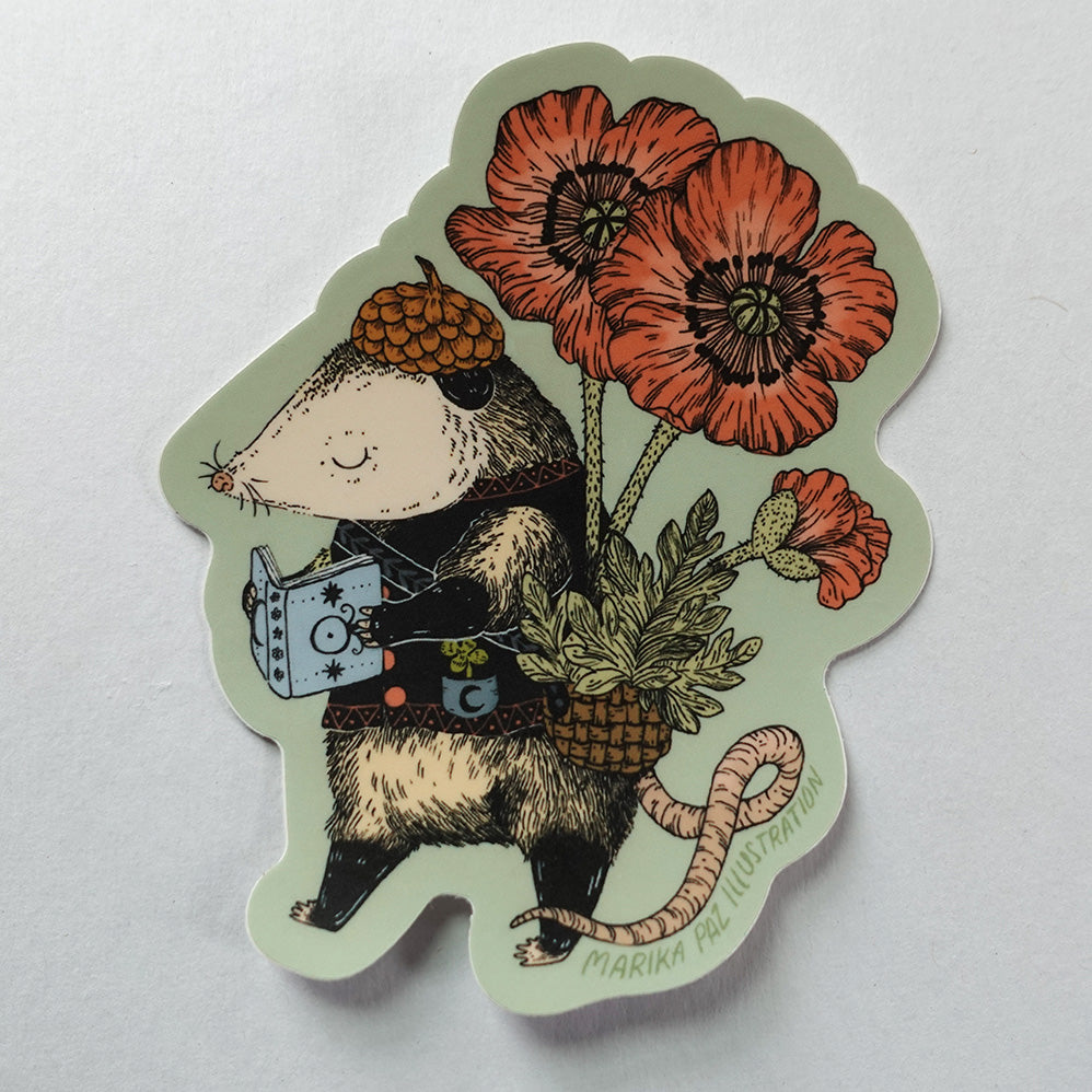 Goshbert Sticker · Marika Paz Illustration