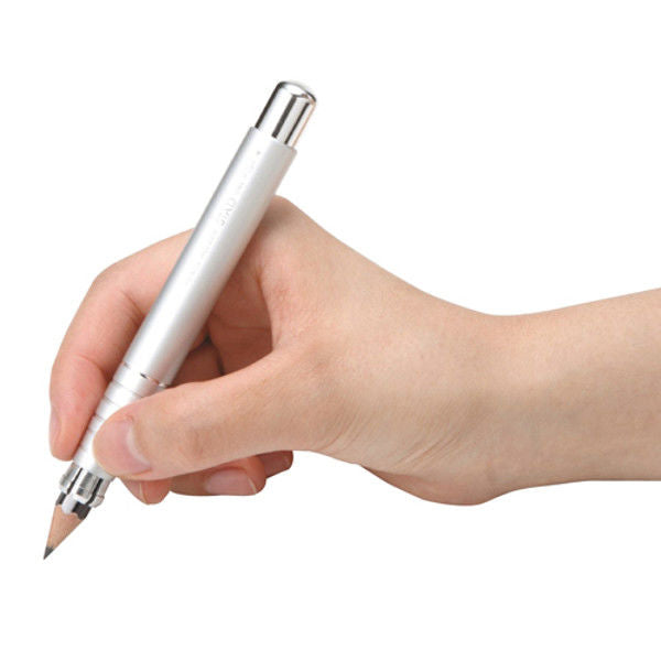 Black One-Push Pencil Holder · Kutsuwa