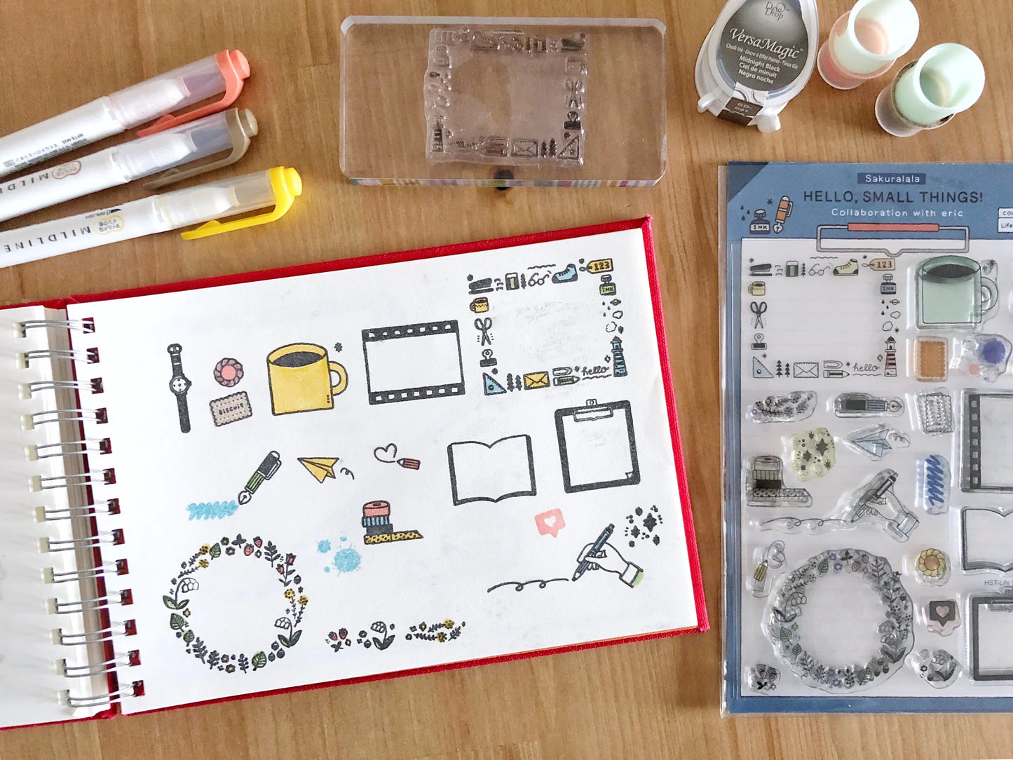 HST - Life Outlined Clear Stamps · Sakuralala