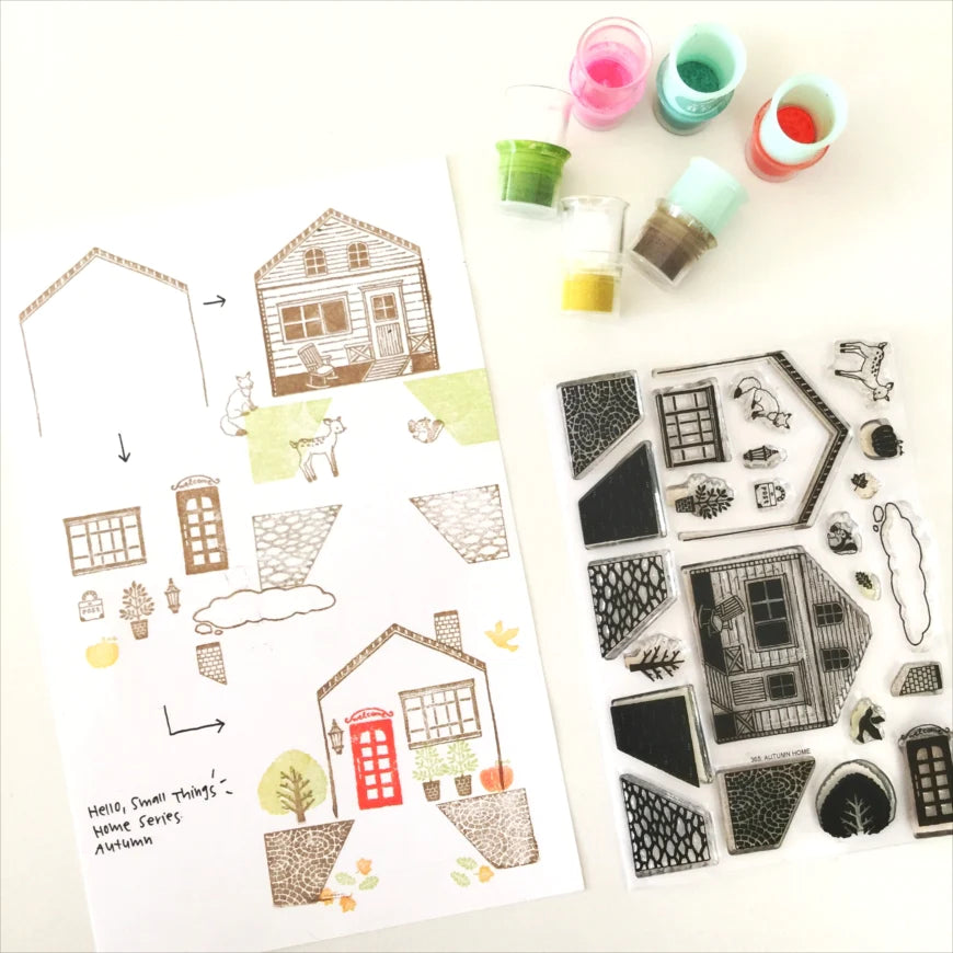 HST - Autumn Home Clear Stamps · Sakuralala