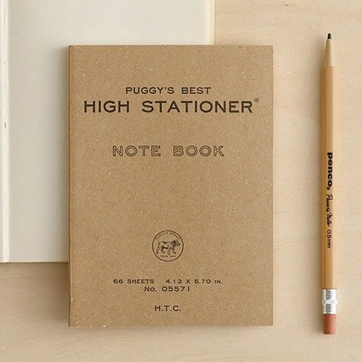 Hightide Puggy's Best High Stationer Notebook / Small