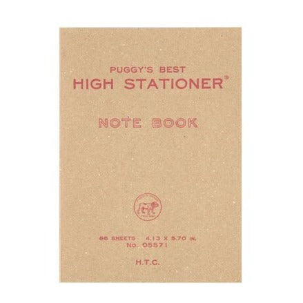 Hightide Puggy's Best High Stationer Notebook / Small