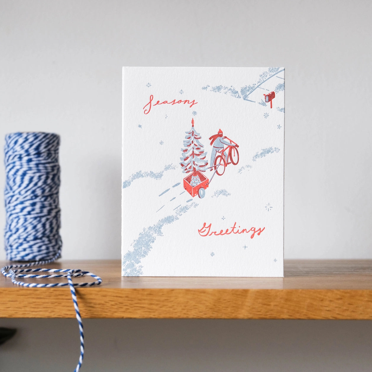 Seasons Greetings Card · Homework Letterpress Studio