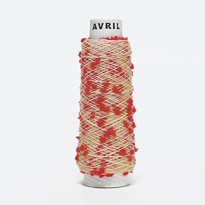 Red Dot Mizutama Minicone · AVRIL Yarn