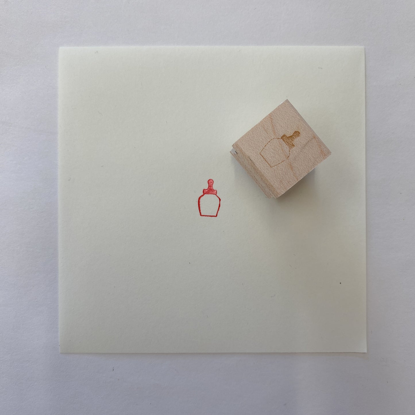 Ink Bottle Wooden Rubber Stamps · Paper Plant Co