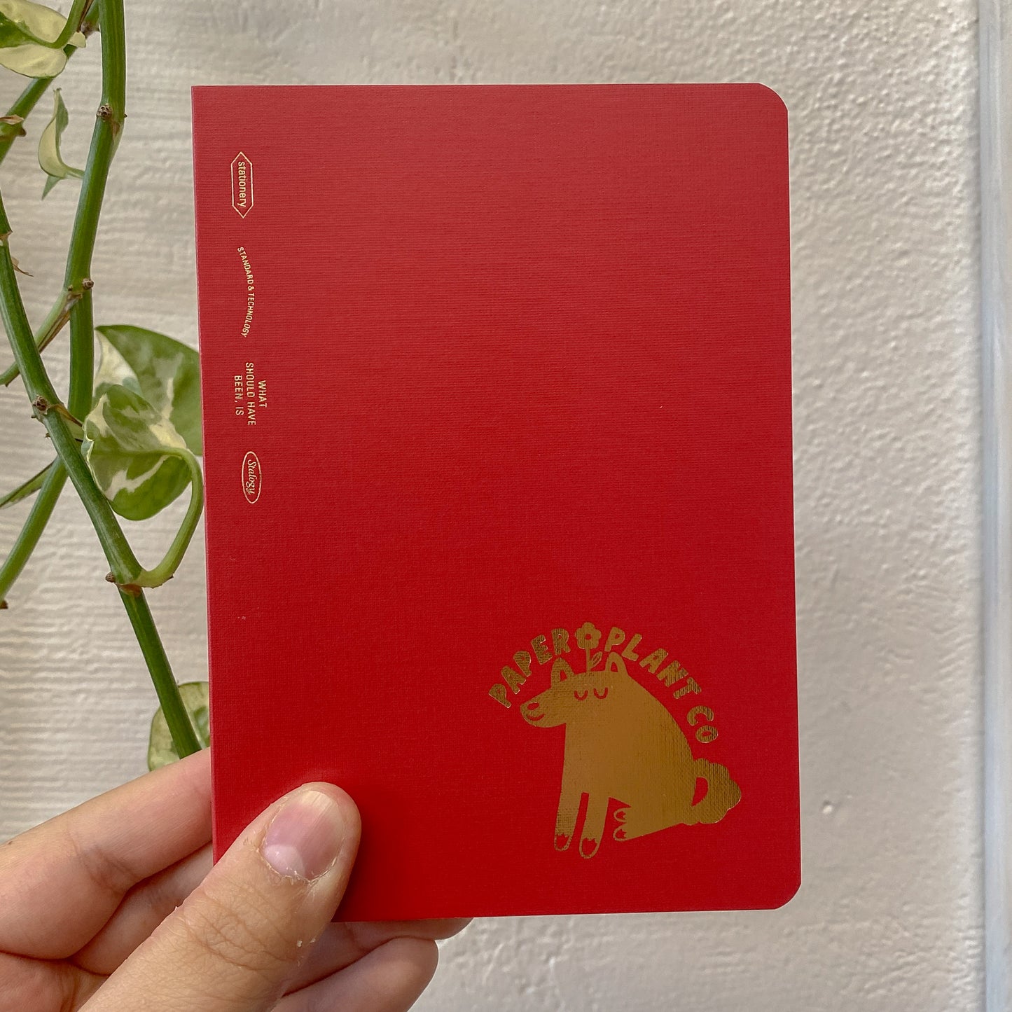 Paper Plant x Stalogy 365 Days Notebook A6 - Red