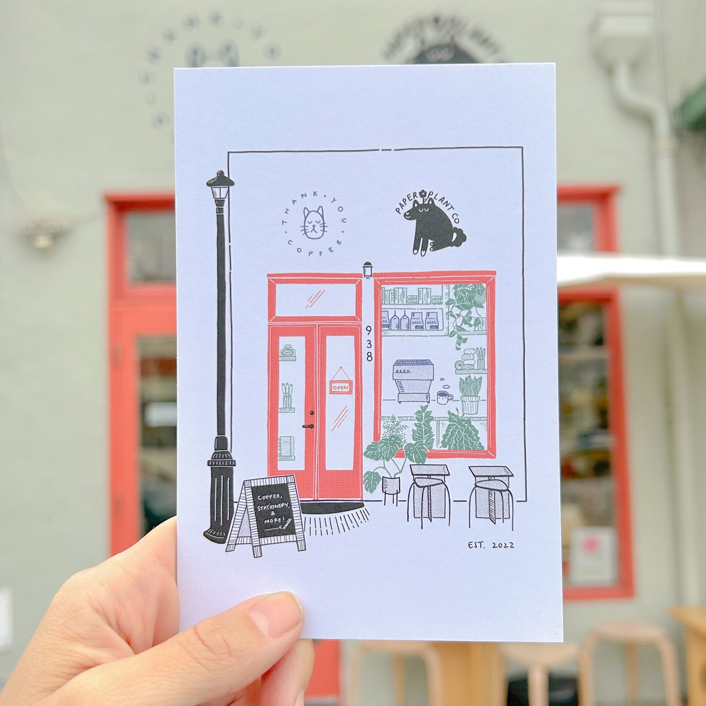 Paper Plant Co. Store Postcard · Paper Plant Co