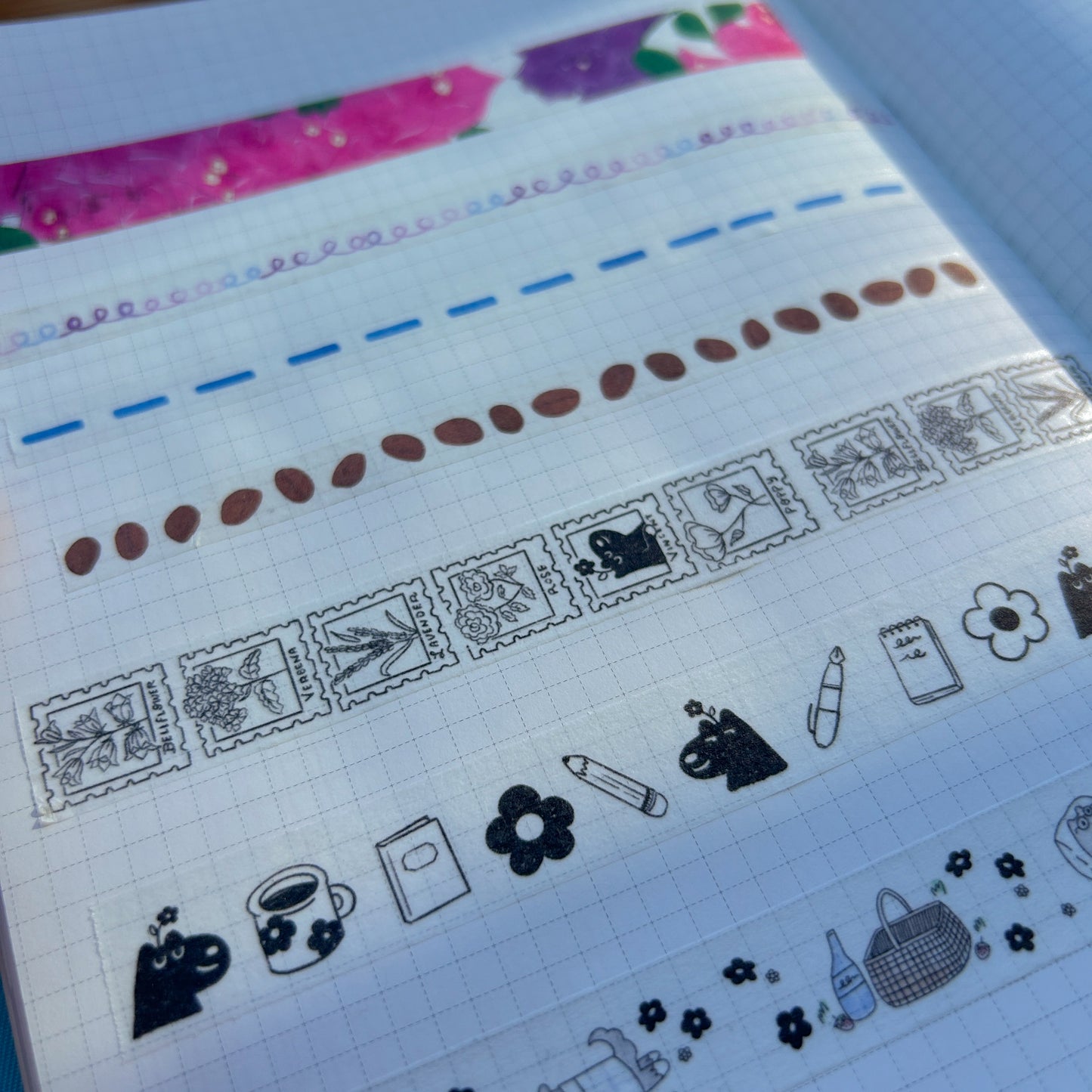 Violet Squiggle Washi Tape · Paper Plant Co