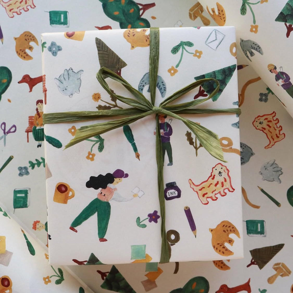 Bungu LA vol. 1 Pattern Wrapping Paper · Regaro Papiro