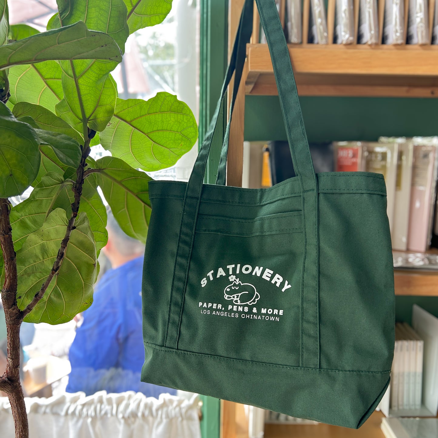 Sleeping Vincent Boat Tote Bag · Paper Plant Co
