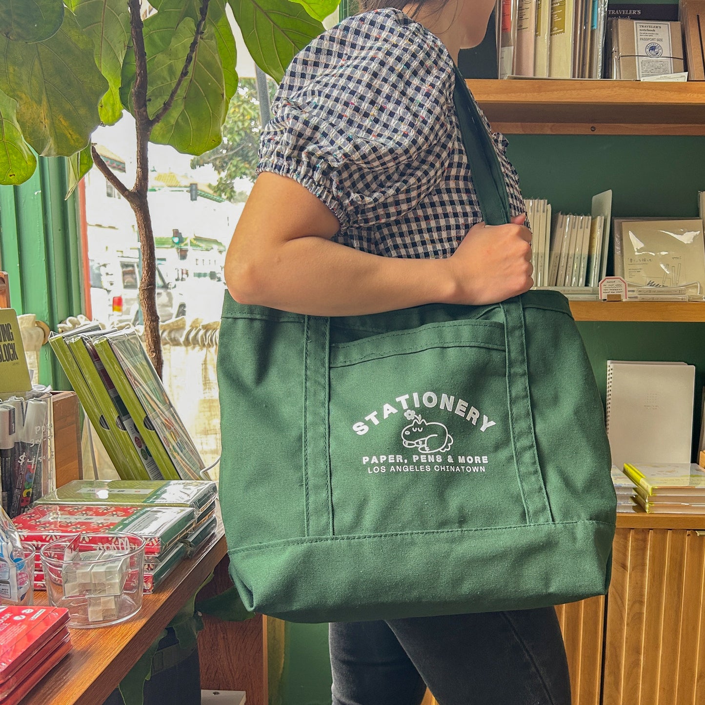 Sleeping Vincent Boat Tote Bag · Paper Plant Co