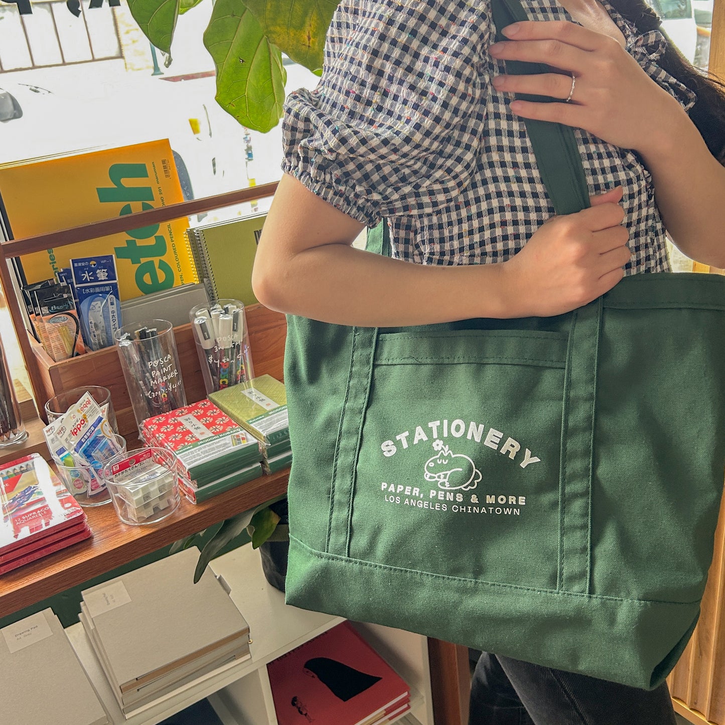 Sleeping Vincent Boat Tote Bag · Paper Plant Co