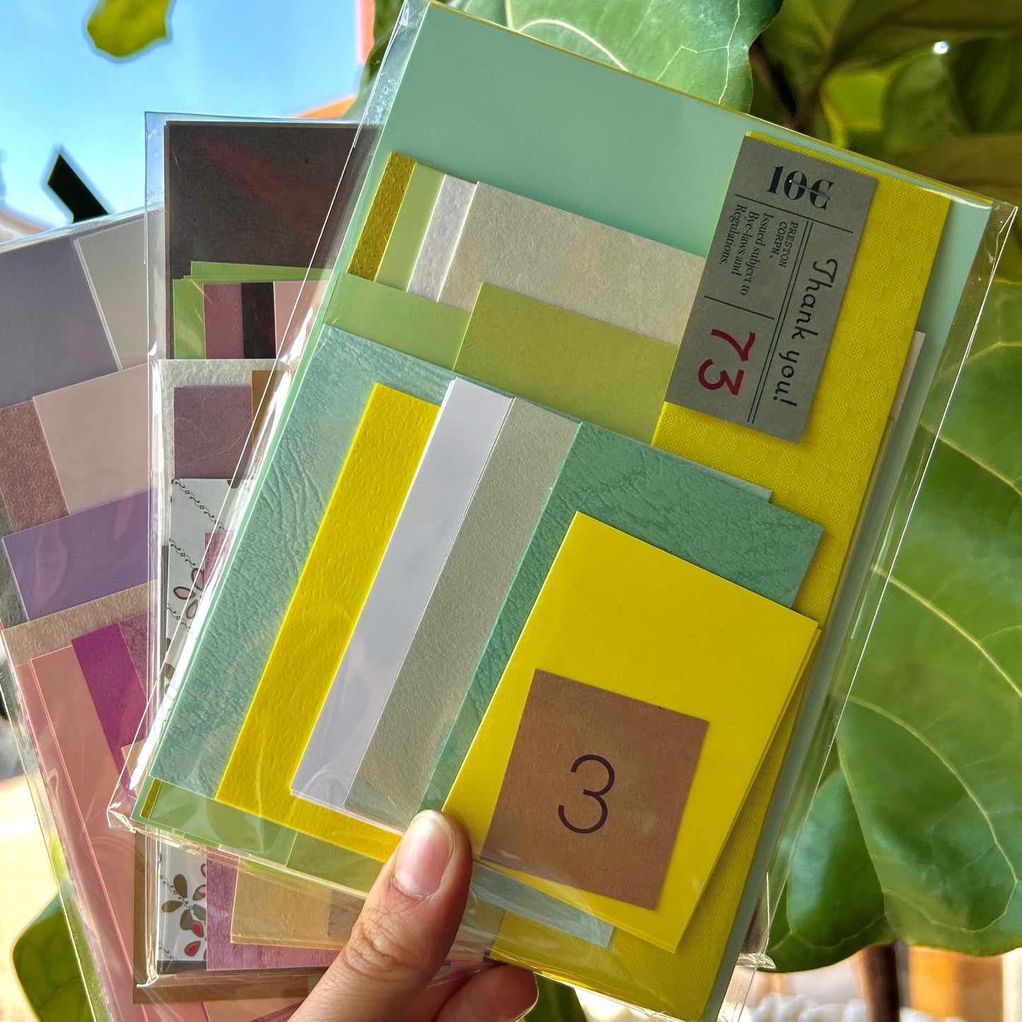 Assorted Color Paper Packs · Yamamoto Paper