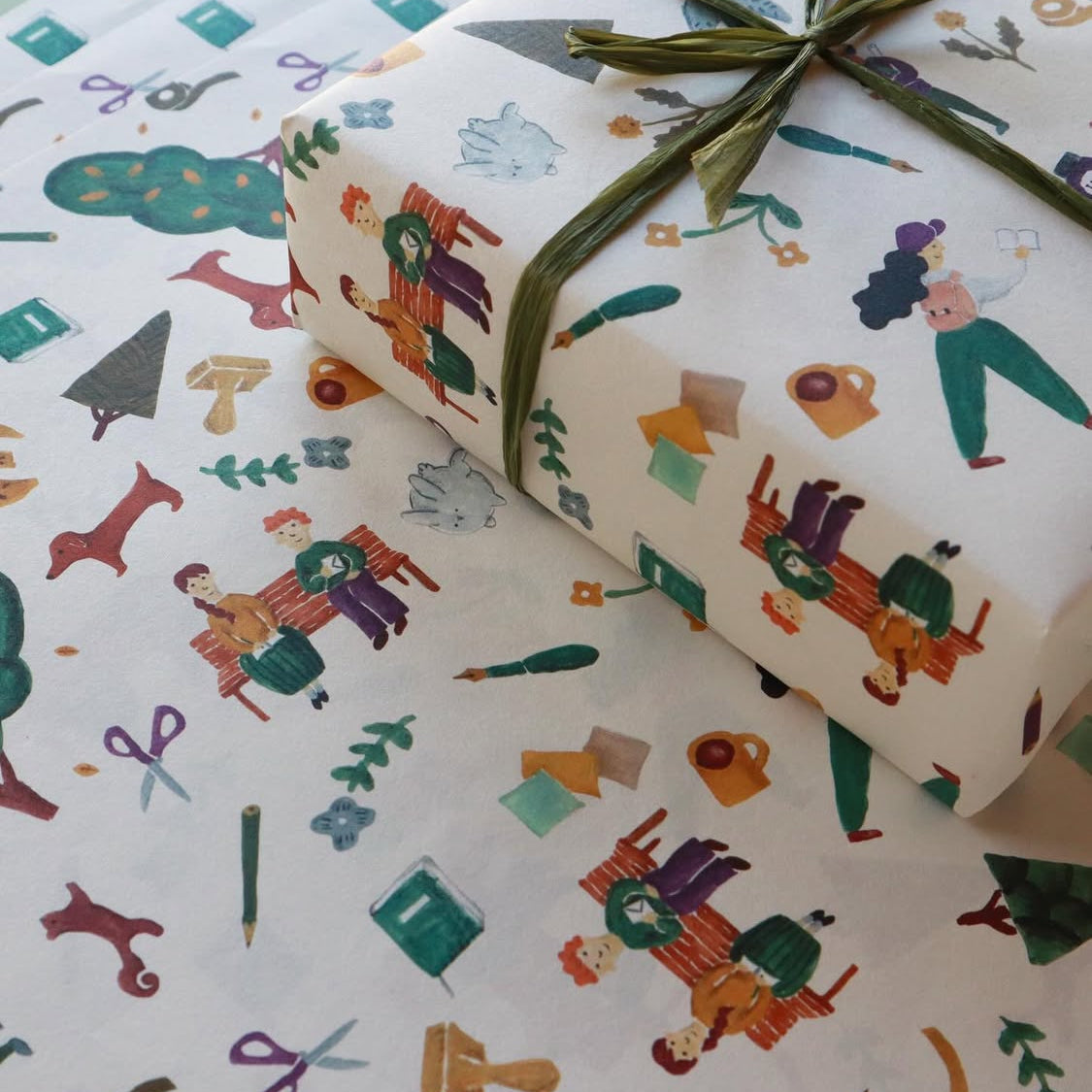 Bungu LA vol. 1 Pattern Wrapping Paper · Regaro Papiro