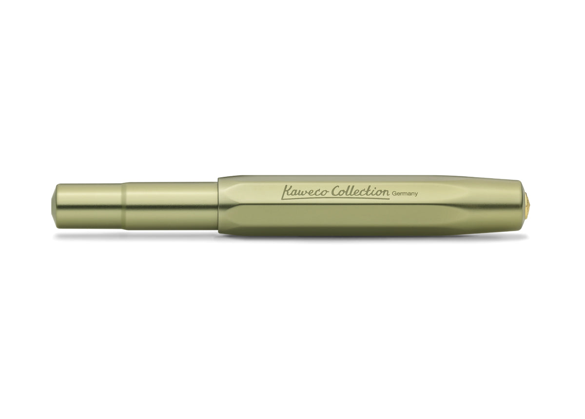 Olivine Collector's Edition Aluminum Sport Fountain Pen · Kaweco