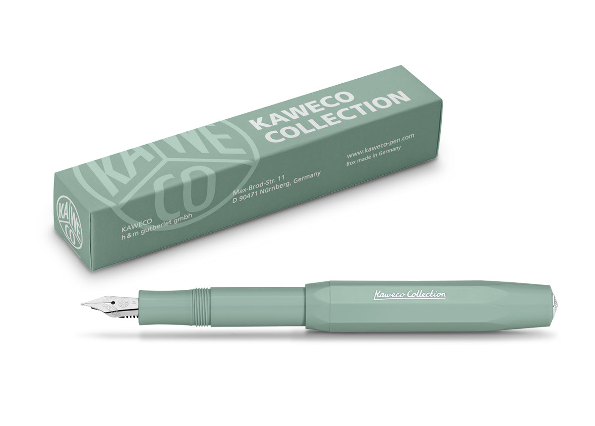 Smooth Sage Collector's Edition Classic Sport Fountain Pen《Fine Nib》 · Kaweco