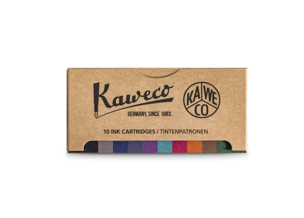 10 Colors Ink Cartridge Sampler Pack · Kaweco