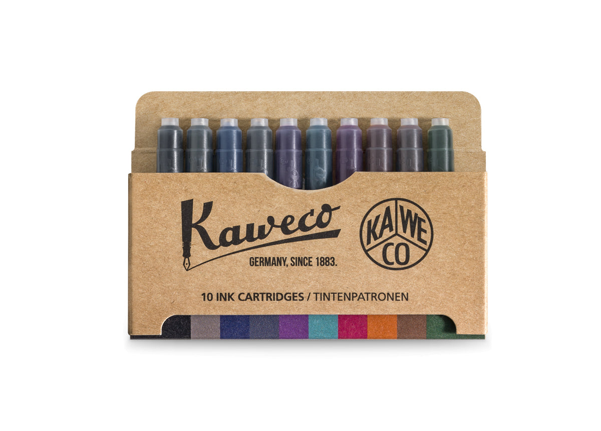 10 Colors Ink Cartridge Sampler Pack · Kaweco