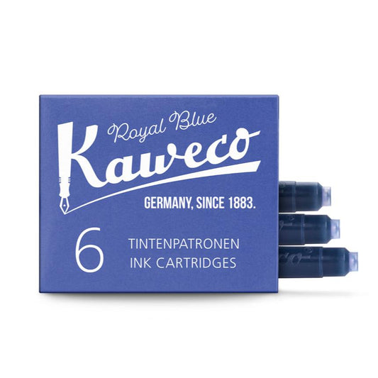 Ink Cartridge Refill Royal Blue《6 pc》 · Kaweco