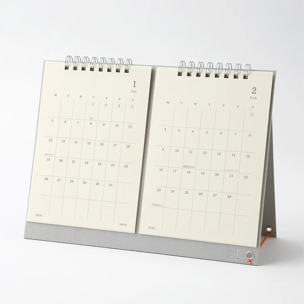 2026 MD Calendar《Twin》· MD