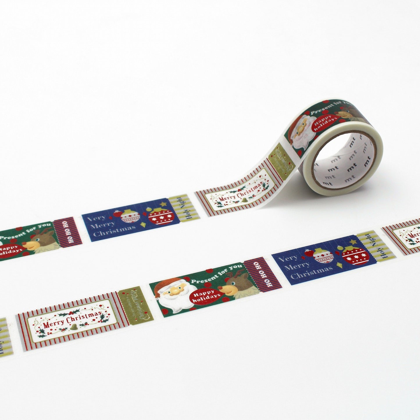 mt masking tape · Foil Stamped Christmas Tickets