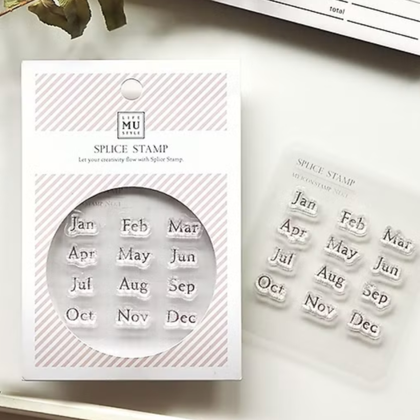 Months / Splice Stamp · MU Lifestyle