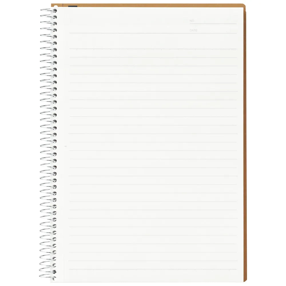Maruman A5 Basic Spiral Notebook 6.5mm Ruled