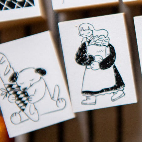 Bread Dog Rubber Stamp · OURS Studio