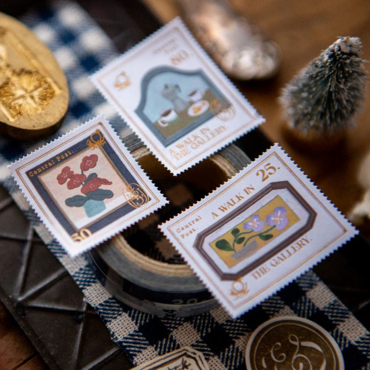 The Gallery Stamp Sticker Sheet · OURS Studio
