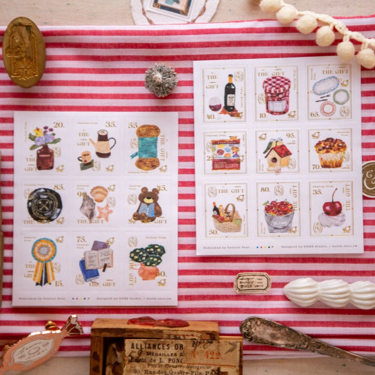 The Gift Stamp Sticker Sheet · OURS Studio