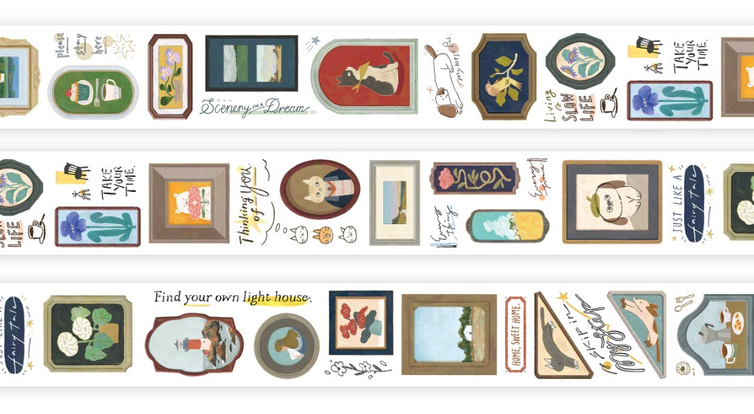 A Walk in the Gallery PET Tape · OURS Studio