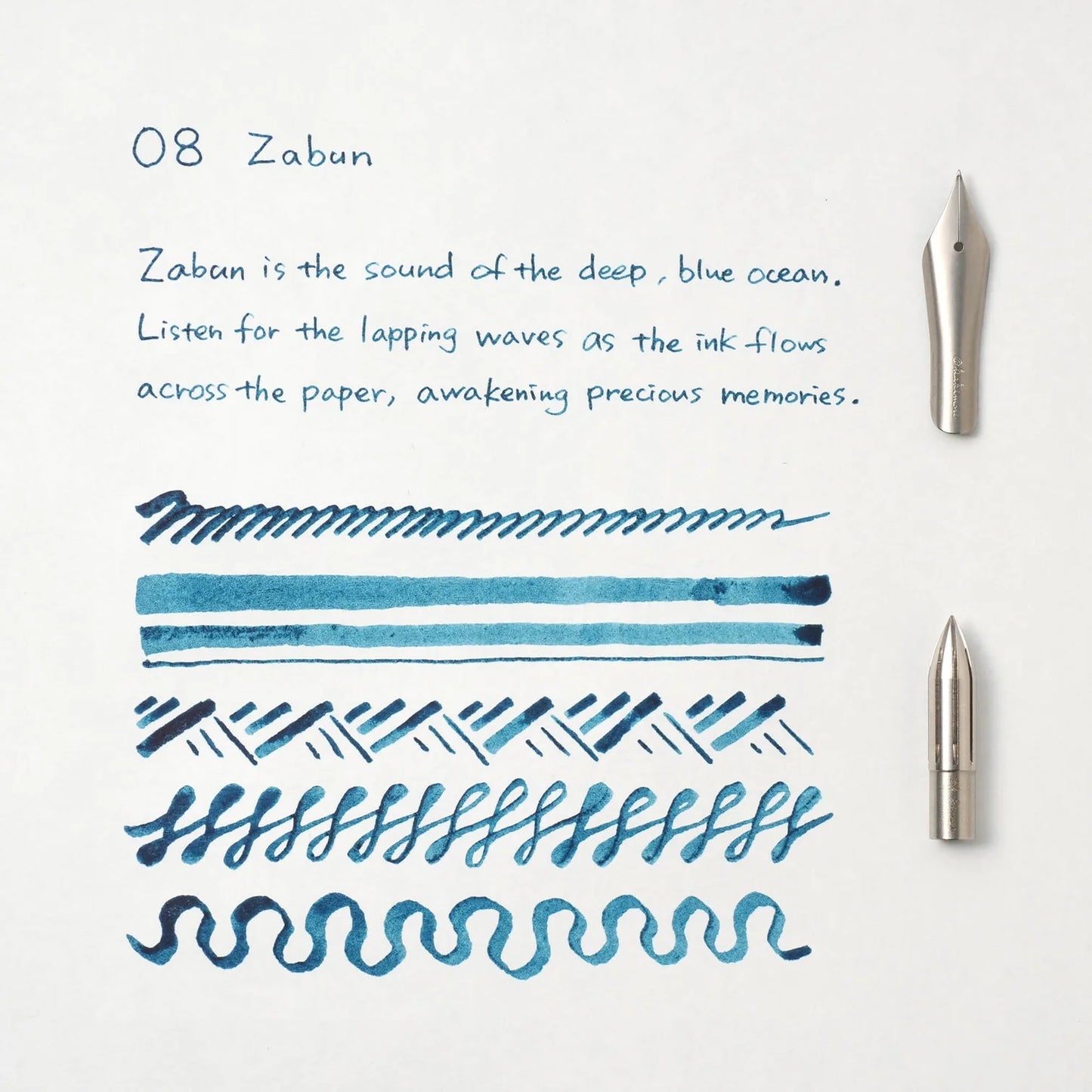Kakimori Pigment Ink · 08 Zabun